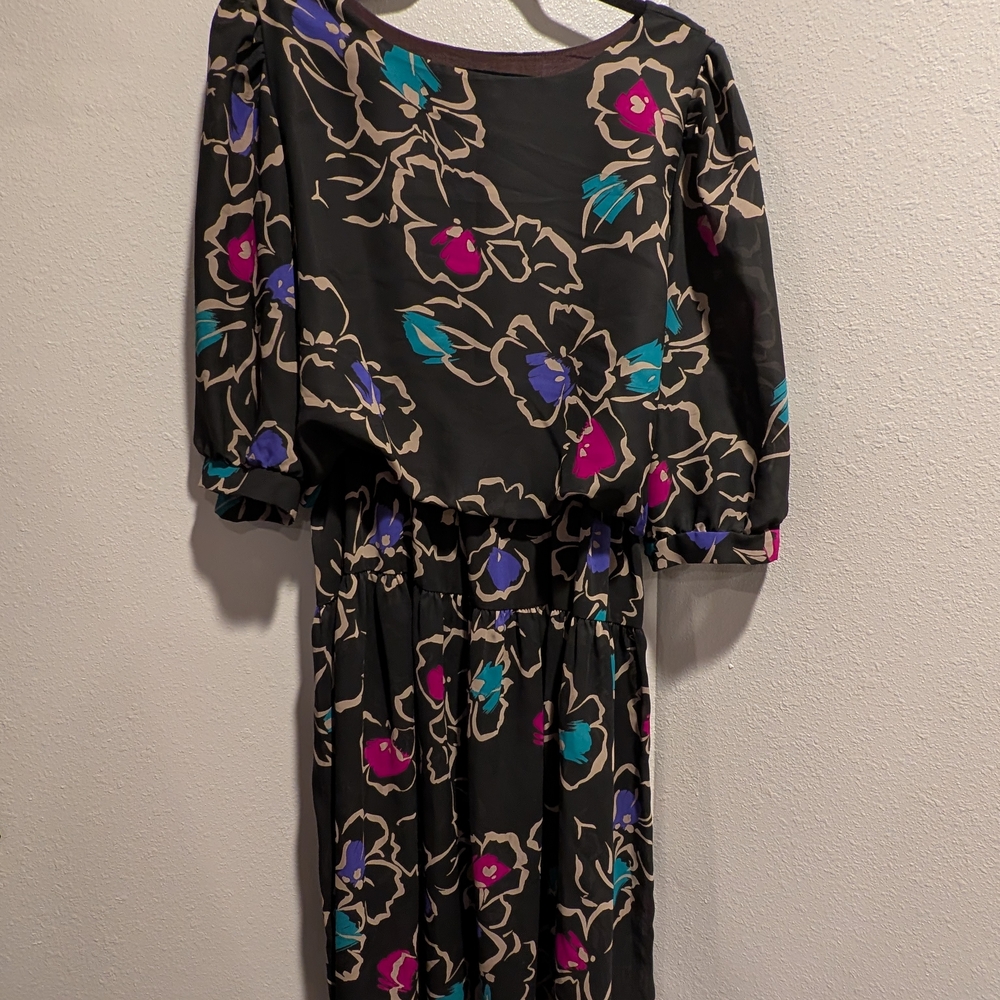 Floral Print Women's Dress